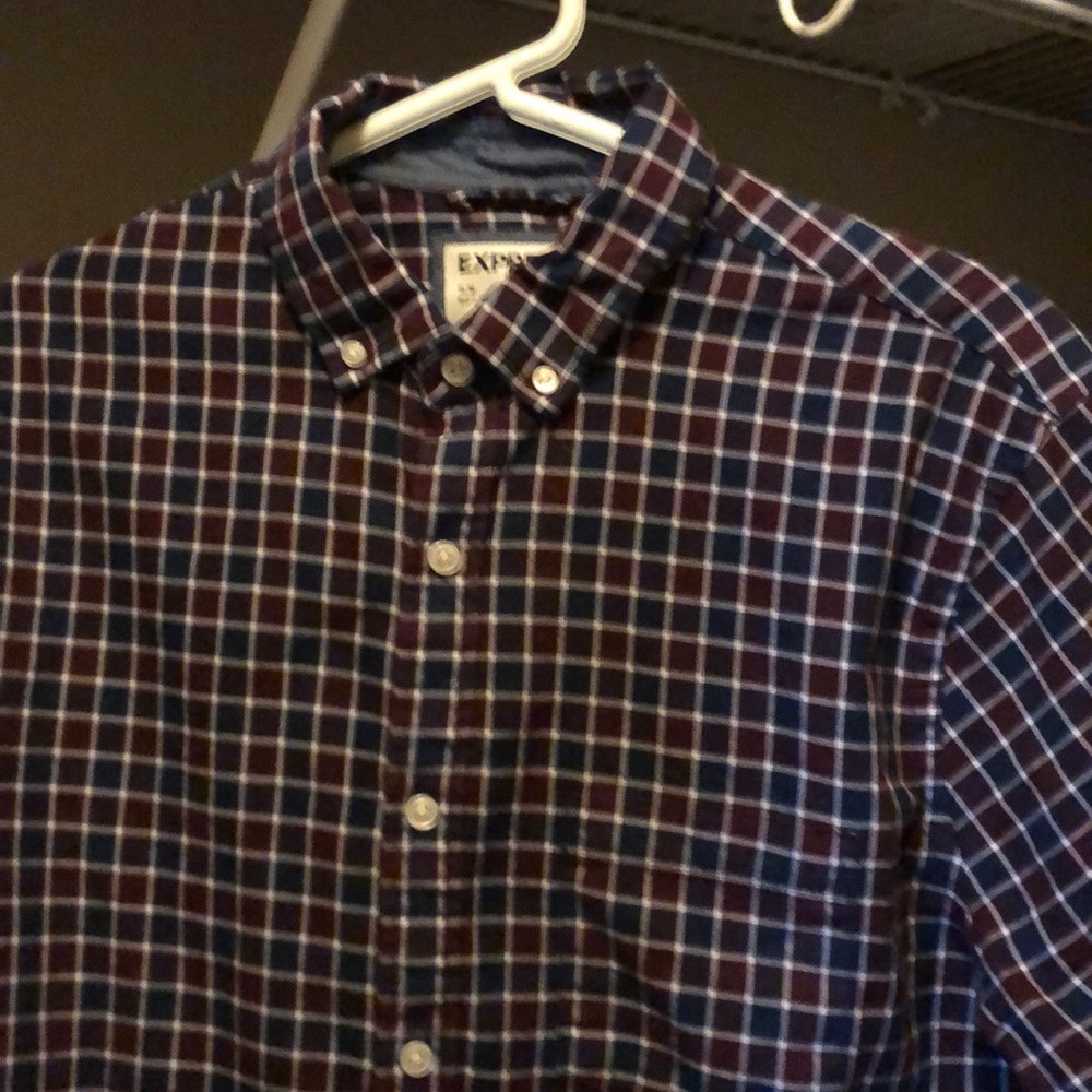 Patterned Dress Shirt
